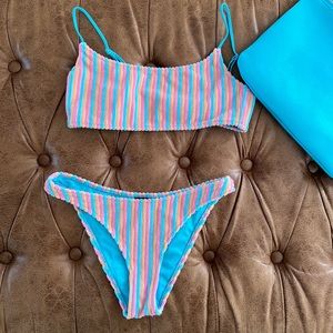 Triangl Mica sherbet stripe